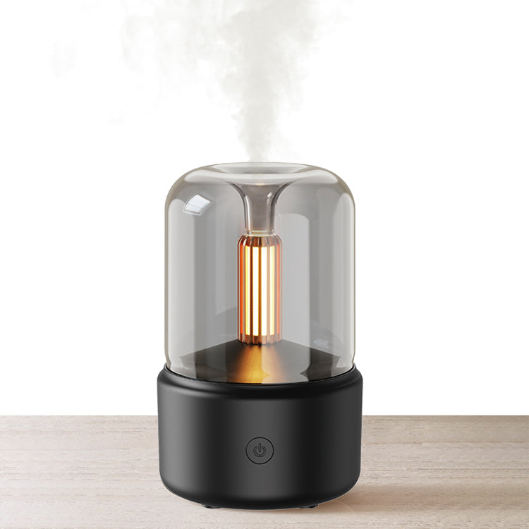 candlelight aroma diffuser, aroma, aroma diffuser, humidifier, aromatherapy, essential oil, candlelight
